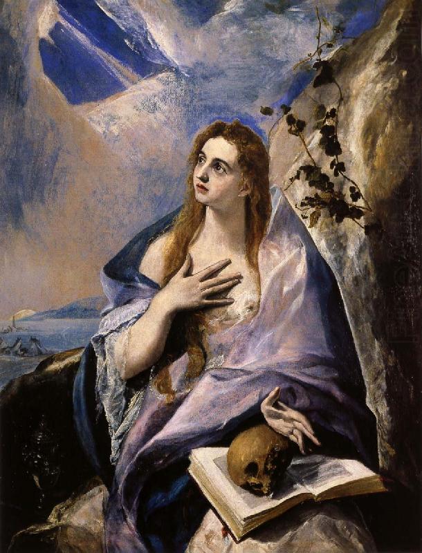 El Greco Mary Magdalen in Penitence china oil painting image